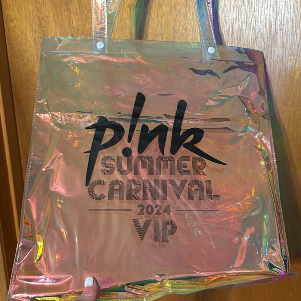 Pink Summer Carnival Tour 2024 VIP Tote Bag Never Used